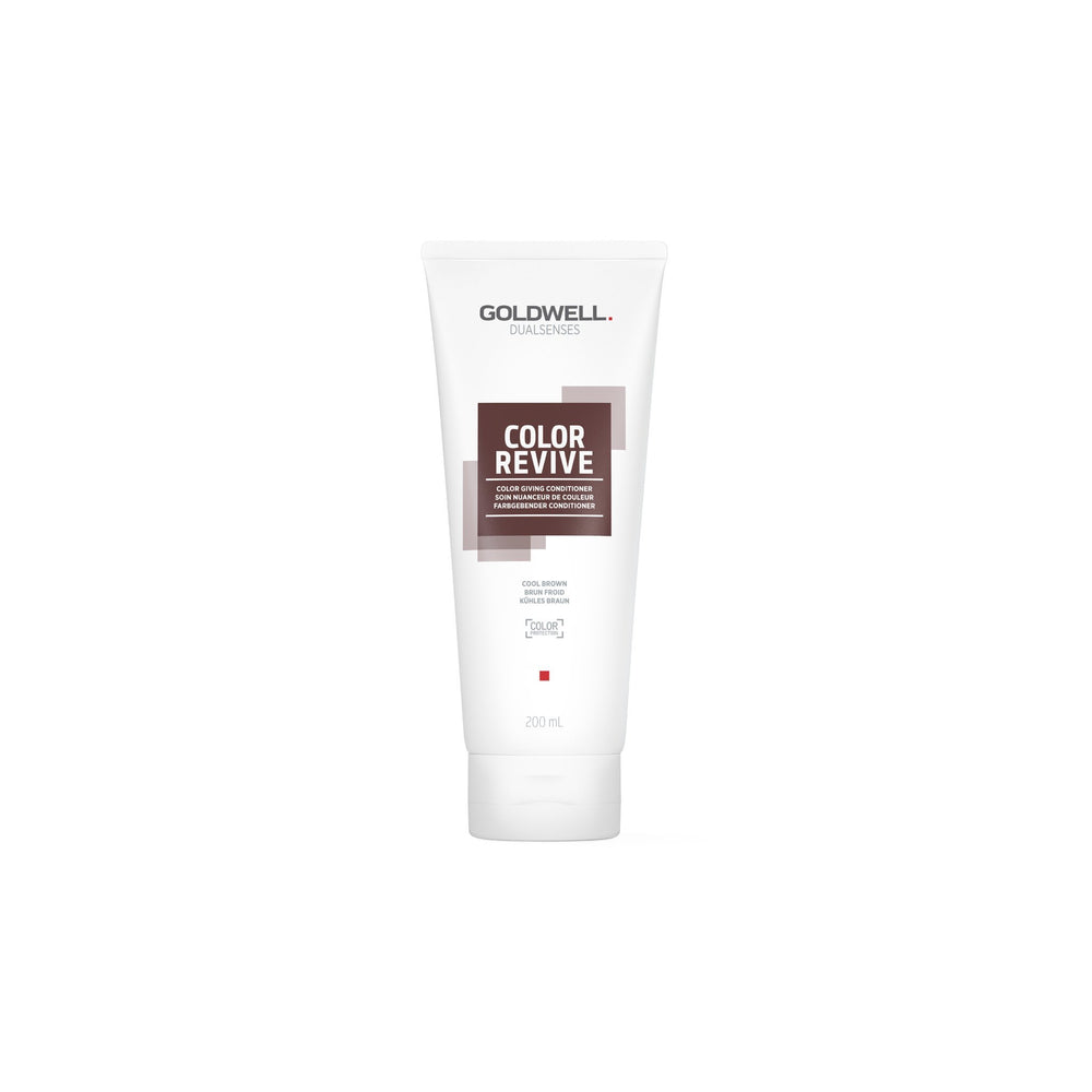 
            
                Load image into Gallery viewer, Goldwell Dualsenses Color Revive Color Giving Conditioner 200 ml - Cool Brown
            
        
